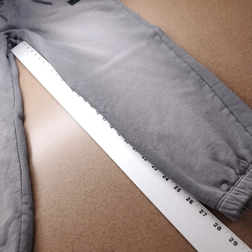 Jordan Flight Fleece Jogger Sweatpants Men M Grey Streetwear Athleisure Faded